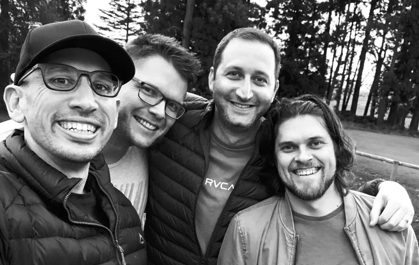 Rohland de Charmoy, Mark Fowles, Andi Friedman and Peter Fowles